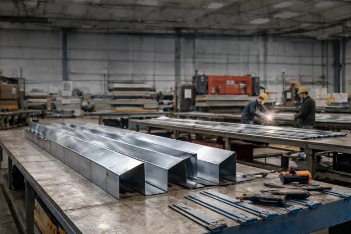 commercial roof metal fabrication